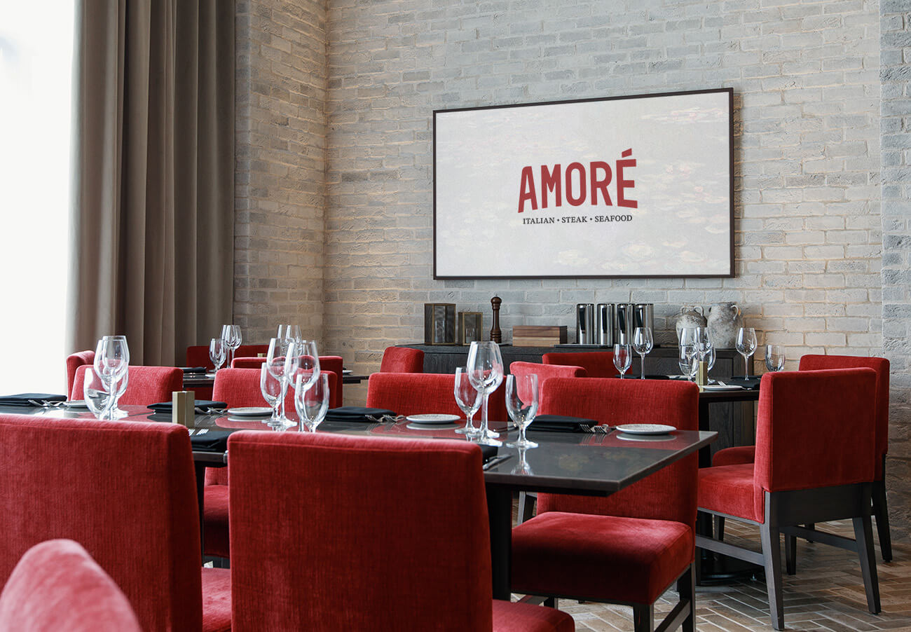 Amoré private dining