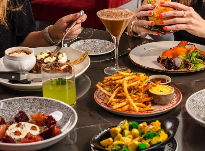 Dining at Amoré