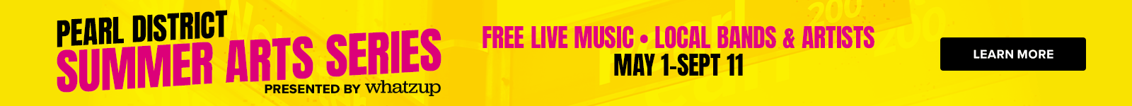 Pearl District Summer Arts Series