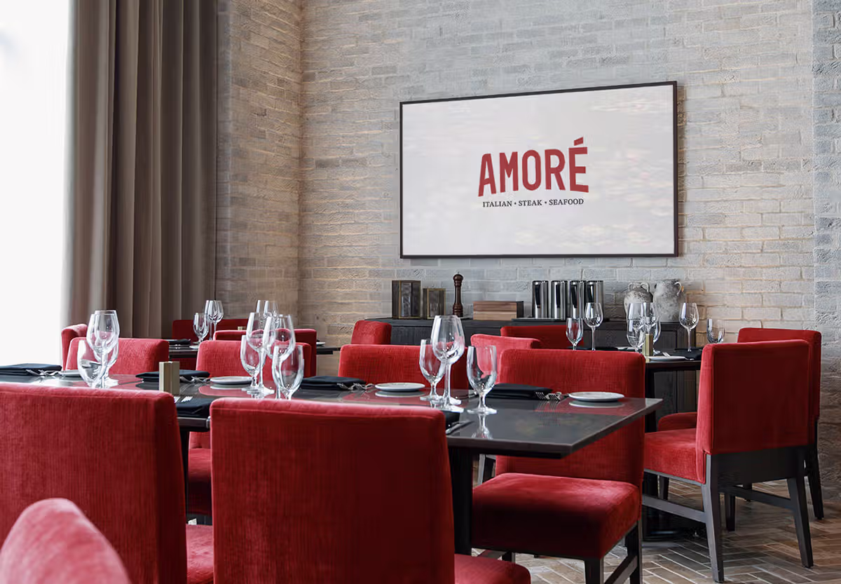 Amoré private dining