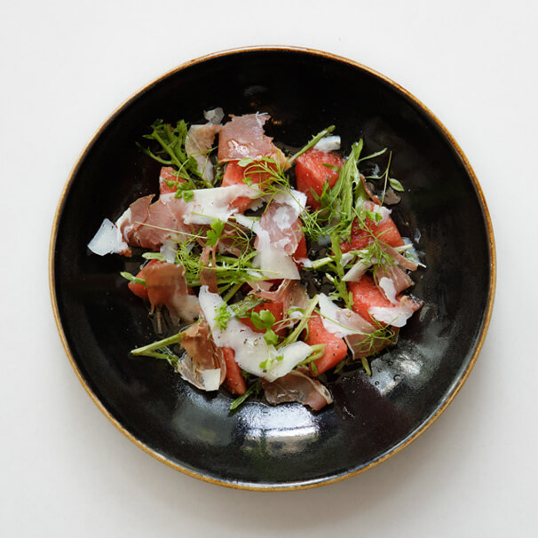 prosciutto and melon salad
